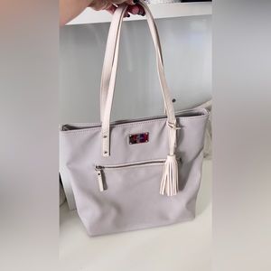 Nine West Purse Gray/White